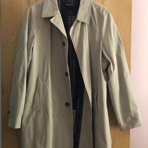 Lovingly used Beige 3 quarter Nautica trench coat